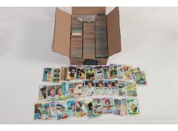 2000 Cards From The 1970'S And 1980 Topps. Reggie Jackson, Thurman Munson And More