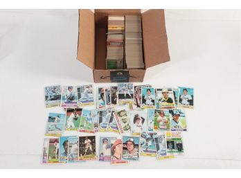 1970's Topps Baseball Card Lot - 1000 Cards With Stars - Nolan Ryan's