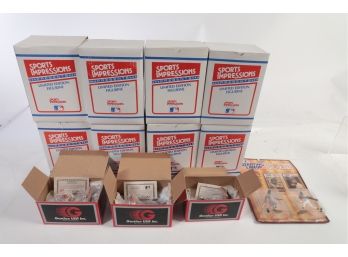 Starting Lineup Statues In Original Boxes - Lot Of 8  Extra's - Ken Griffey Jr, Tony Gwynn And More