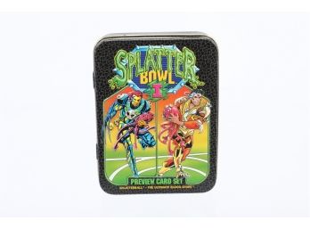 Splatter Bowl I Preview Card Set 1993 PLASM 30 CARD Set