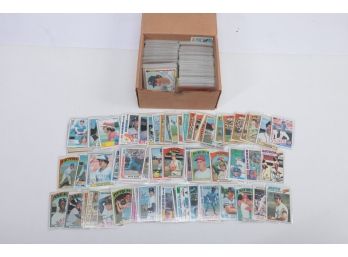 Oversized Lot Of MIxed 70's And 80's Stars And Hall Of Famers In Original Sleeves