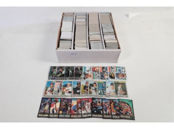 3200 Ct Box Of Assorted 1990s -2010's Bulk Sports Cards