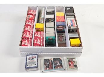 5000ct Box Loaded With Subsets And Traded Sets - (7 - 1989 Topps Traded Ken Griffey Jr Sets)