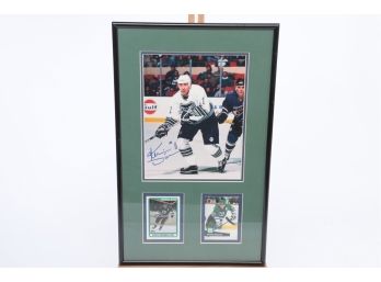 Kevin Dineen Hartford Whalers Signed 8x10 Photo In Framed Display - Guaranteed Authentic