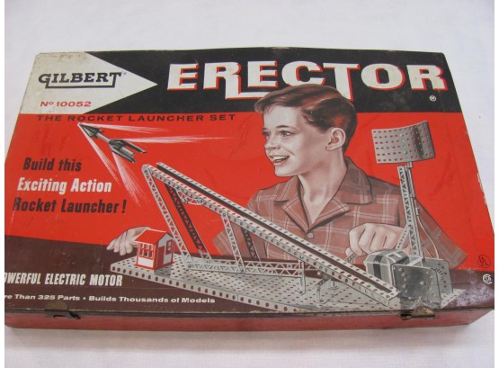 Vintage Gilbert  Circa 1950 Erector Set