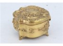 Beautiful Art Nouveau Gold Guild *Signed 110* Dresser Box/Jewelry Casket