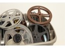 Large Mixed Lot Of Empty Small 8mm Film Reels