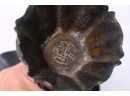 Antique Arabic Persian Or Asian Bronze Vase - Signed On The Bottom