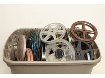 Large Mixed Lot Of Empty Small 8mm Film Reels