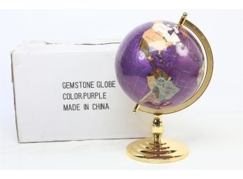 Purple Gemstone Globe
