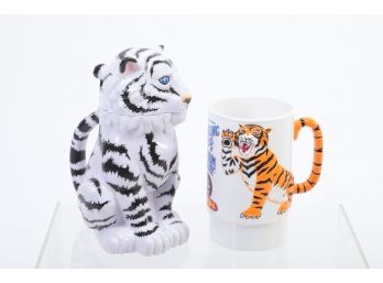 Ringling Brothers Circus Plastic Mug And Pitcher Cup