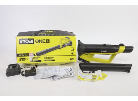 Ryobi One 18 Volt Cordless Blower 200 CFM