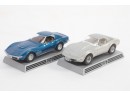 8pc Lot Danbury Mint Collectible Corvettes 1970, 1971, 1972, 1973, 1975, 1976, 1978, 1979
