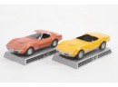 8pc Lot Danbury Mint Collectible Corvettes 1970, 1971, 1972, 1973, 1975, 1976, 1978, 1979