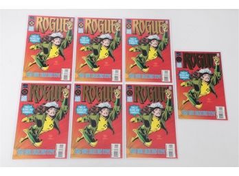 Lot Of 7 Rogue 1 Gold Foil Comic Books
