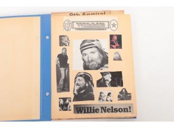Willie Nelson Scrap Book