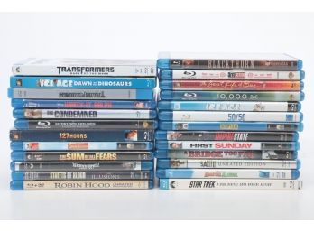 Lot Of 25 Used Blu Ray Movies