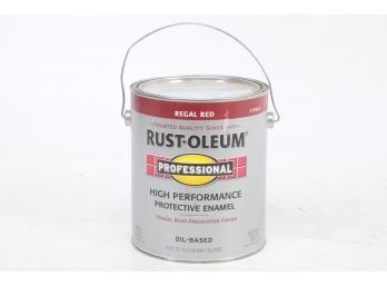 One Gallon Rust-Oleum Oil Based Regal Red Paint