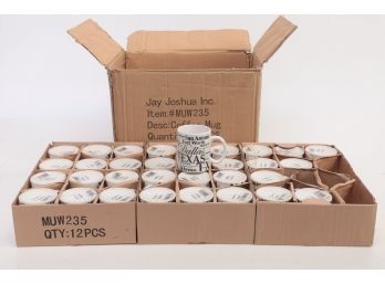 Lot Of 33 Jay Joshua New York Porcelain Mug