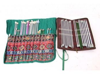 Group Of Knitting Needles From INOX, Susan Bates & More