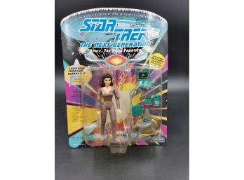 New In Package Star Trek The Next Generation Deanna Troi Figure By Playmates