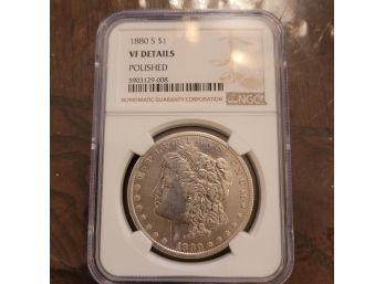 1880 S Morgan Silver Dollar - NGC Graded