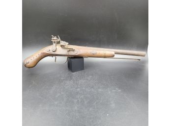 Handmade Antique Display Pistol Gun -not Made To Fire!