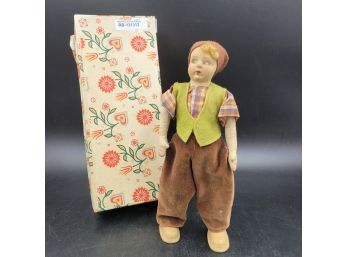 Vintage Baitz 8.75' German Doll In Original Box