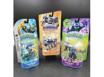 Lot Of 3 New In Pkg Skylanders Figures Superchargers And Swap Force