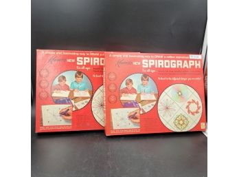 Lot Of 2 Vintage Spirograph Sets By Kenner From 1967