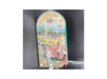 Vintage Daytona 500 Tin Tabletop Pinball Game By Wolverine No. 144