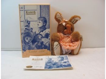 Vintage Raikes Originals 1990 Easter Rabbit