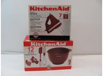 Kitchen Aid Lot Mixer & Baking Prep Set
