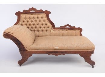 Spectacular  Victorian Child's / Doll Fainting Couch
