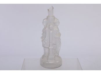 Rare Hand Blown French Figural Bottle