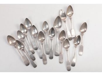 Lot Coin Silver Spoons