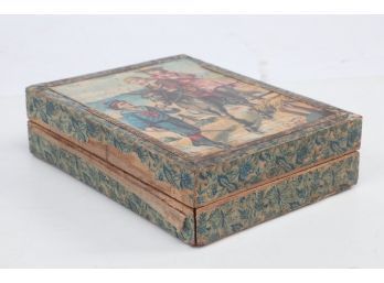 Partial Victorian Blocks Puzzle In Original Box