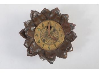 Lux Sun Flower Clock Missing Pendulum