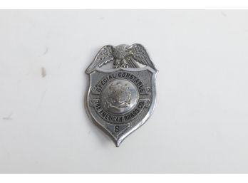 Obsolete American Brass Special Constable Badge