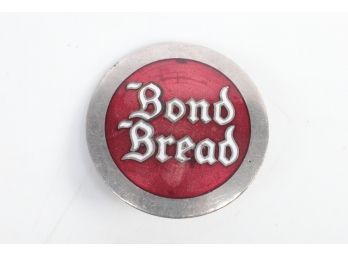 Vintage Enameled Bond Bread Hat Pin