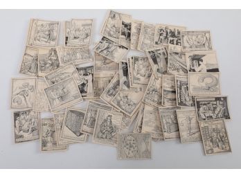 Grouping Of 'geschichte Des Tabaks' Early 1900's Tobacco Cards