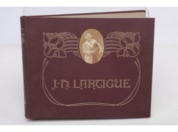 1966 Book 'Boyhood Photos Of J H Lartigue' With Tipped In Photos