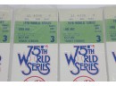 Dealer Lot - Lot Of 6 - 1978 New York Yankees - That's My Ticket - 9X22 Canvas Printed Tickets