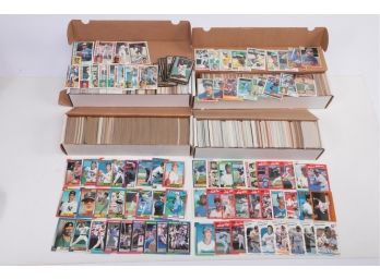 Mixed Baseball Cards Lot 1980'S 1990's And Other Years
