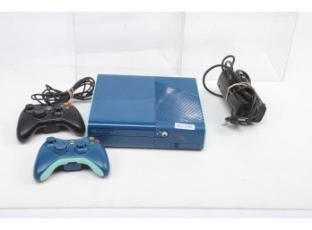Blue Turquoise Xbox360 Console