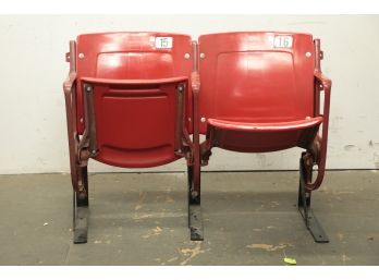 Busch Stadium St Louis Cardinals Original Pair Of Stadium Seats