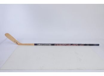 Wayne Gretzky Bud Light Store Model Hockey Stick With Facimile Signature