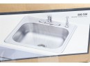 Glacier Bay Single Bowl Kitchen Sink All-in-One Drop-In Stainles Steel 25 4 Hole