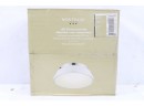 Monteaux Light 14' White & Chrome Color Temperature LED Dimmable Ceiling Light New