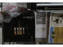 DOUBLE SIDE CART Of As-Is  Faucets, Lights, Fans, Hanging Lights, Florescent Lights Etc. Over 40 Pieces